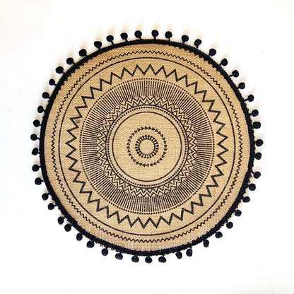 Minimalist vintage cup mat